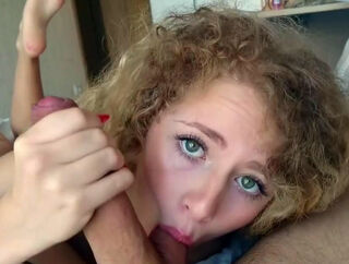 curly haired teen fucked